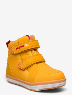 Kids' sneakers Patter - ar augstu augšdaļu - ochre yellow