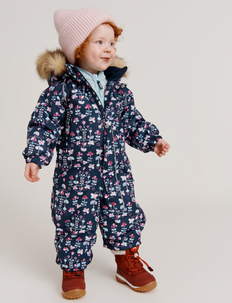 Toddlers' winter snowsuit Lappi - vinterdress - navy