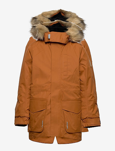 Reimatec winter jacket, Naapuri Deep purple,158 cm - parkas - cinnamon brown