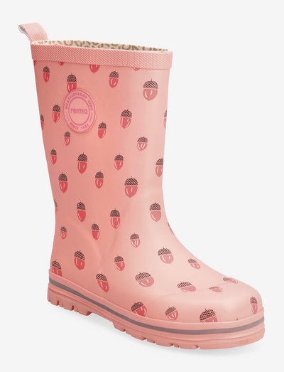 Kids' wellies Taika 2.0 - unlined rubberboots - peach pink