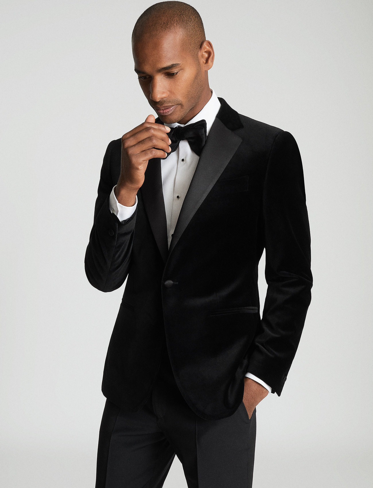 reiss tuxedo shirt