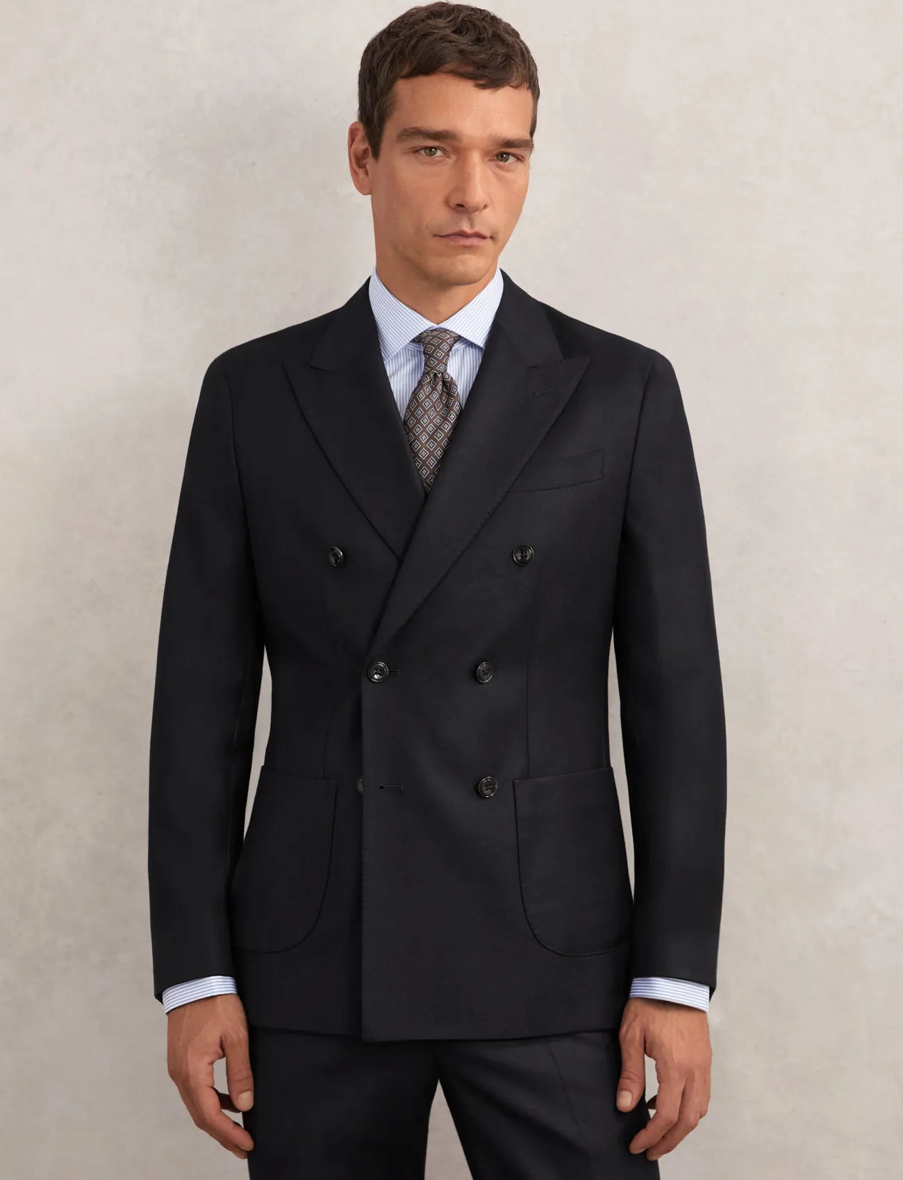Reiss Muse, 46, Black, Blazere > Dobbeltradede Blazere, Herre