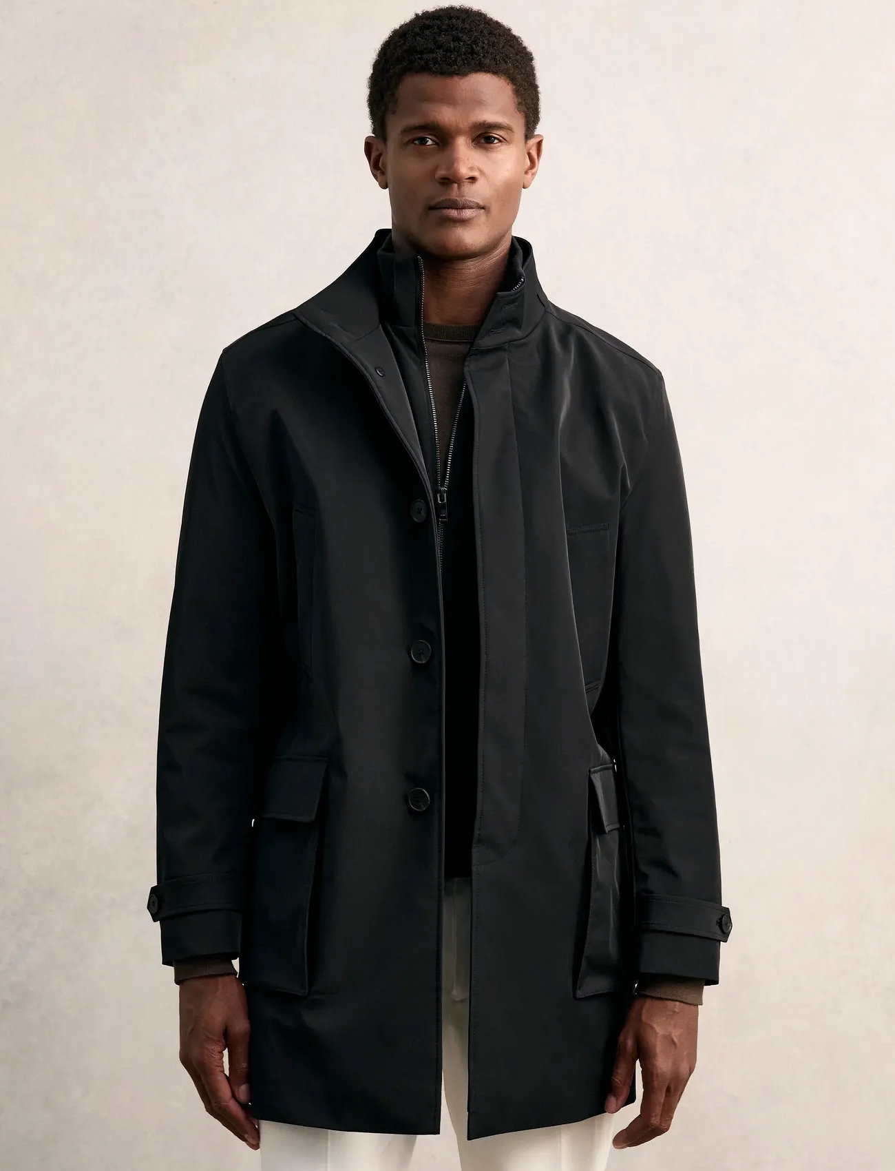 Reiss Player, M, Black, Frakker > Lette Frakker, Herre