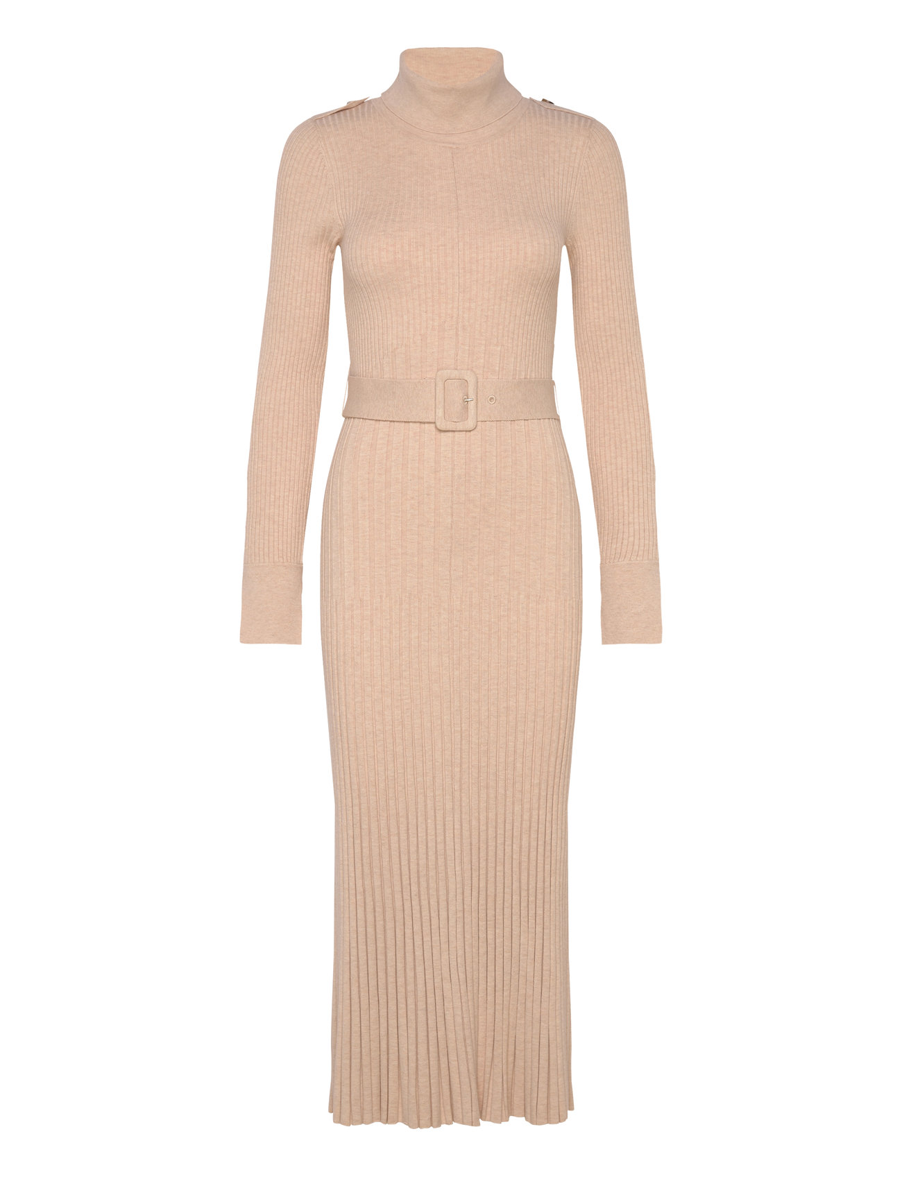 Vinette Dresses Knitted Dresses Beige Reiss
