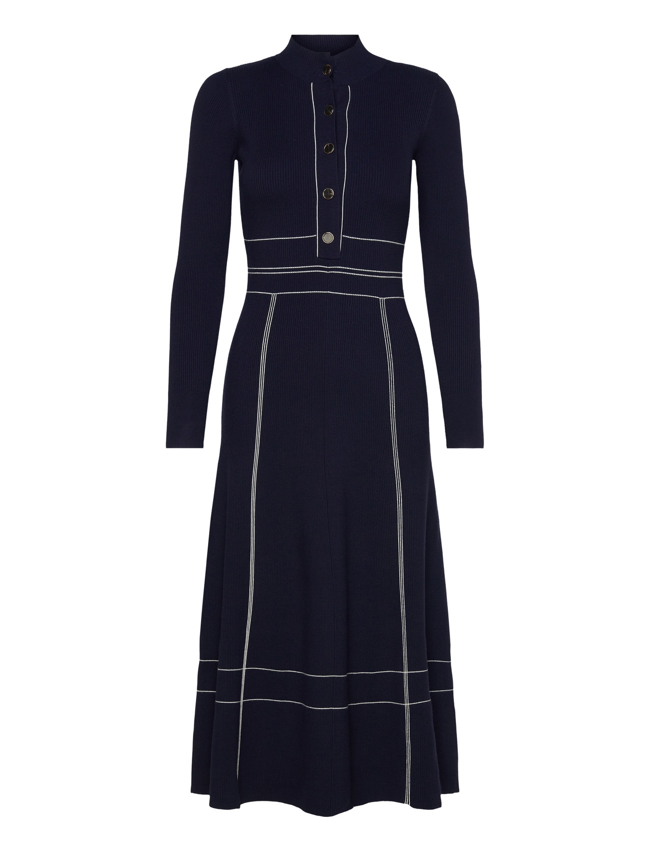 Reiss Charlie, S, Navy, Kjoler > Knælange Og Midi, Dame