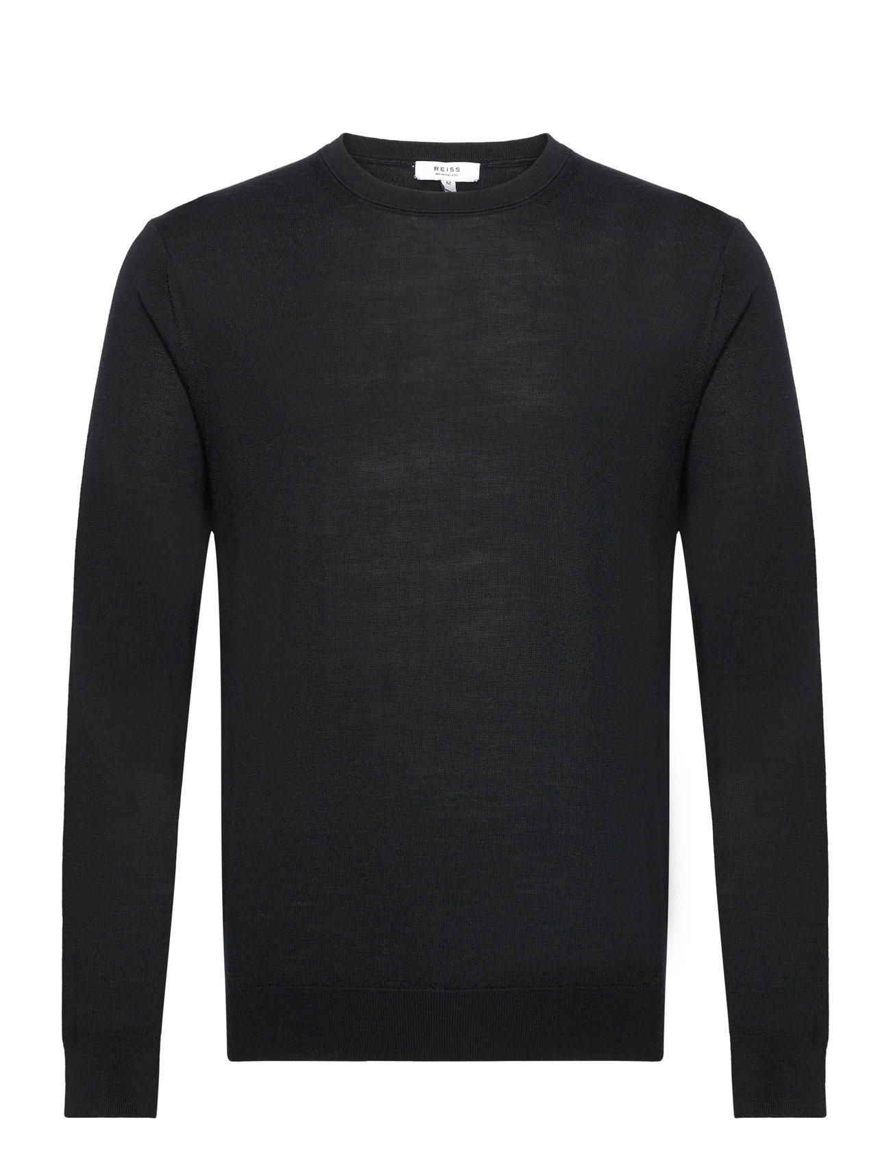 Wessex Designers Knitwear Round Necks Black Reiss