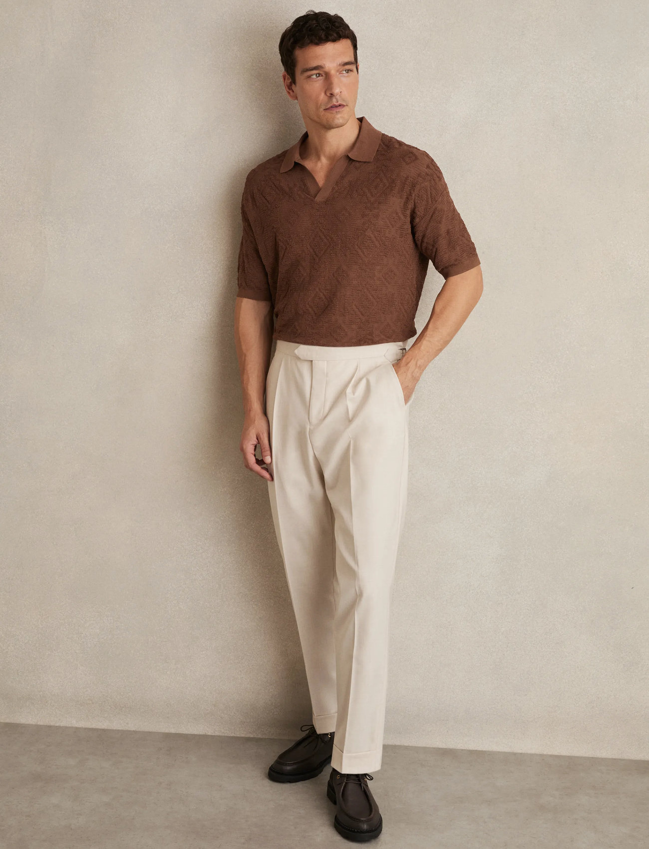 Reiss Banks, S, Brown, Poloer > Kortærmede, Herre
