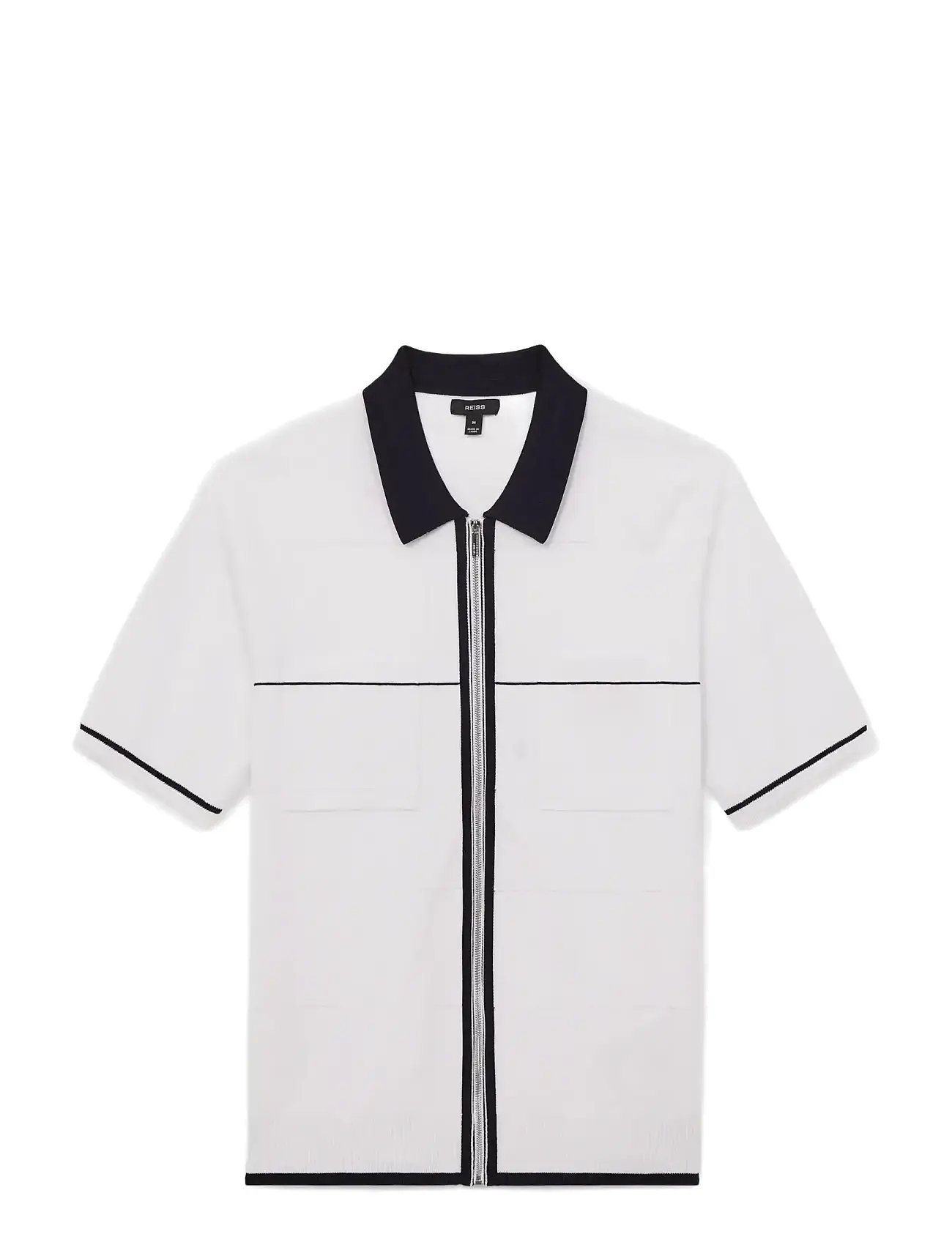 REISS Baxter Weiß - S - Herren