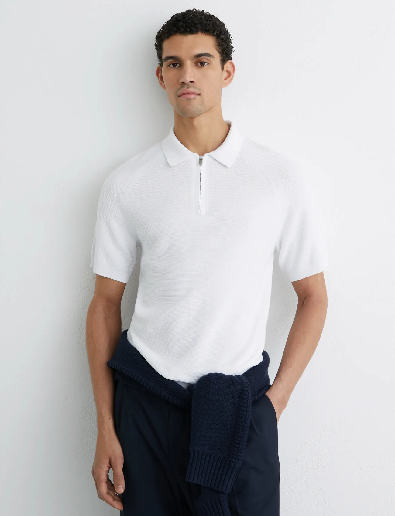 Reiss Estate, L, White, Poloer > Kortærmede, Herre
