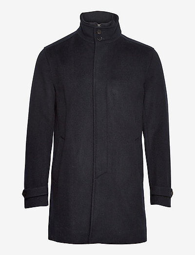 reiss funnel neck coat