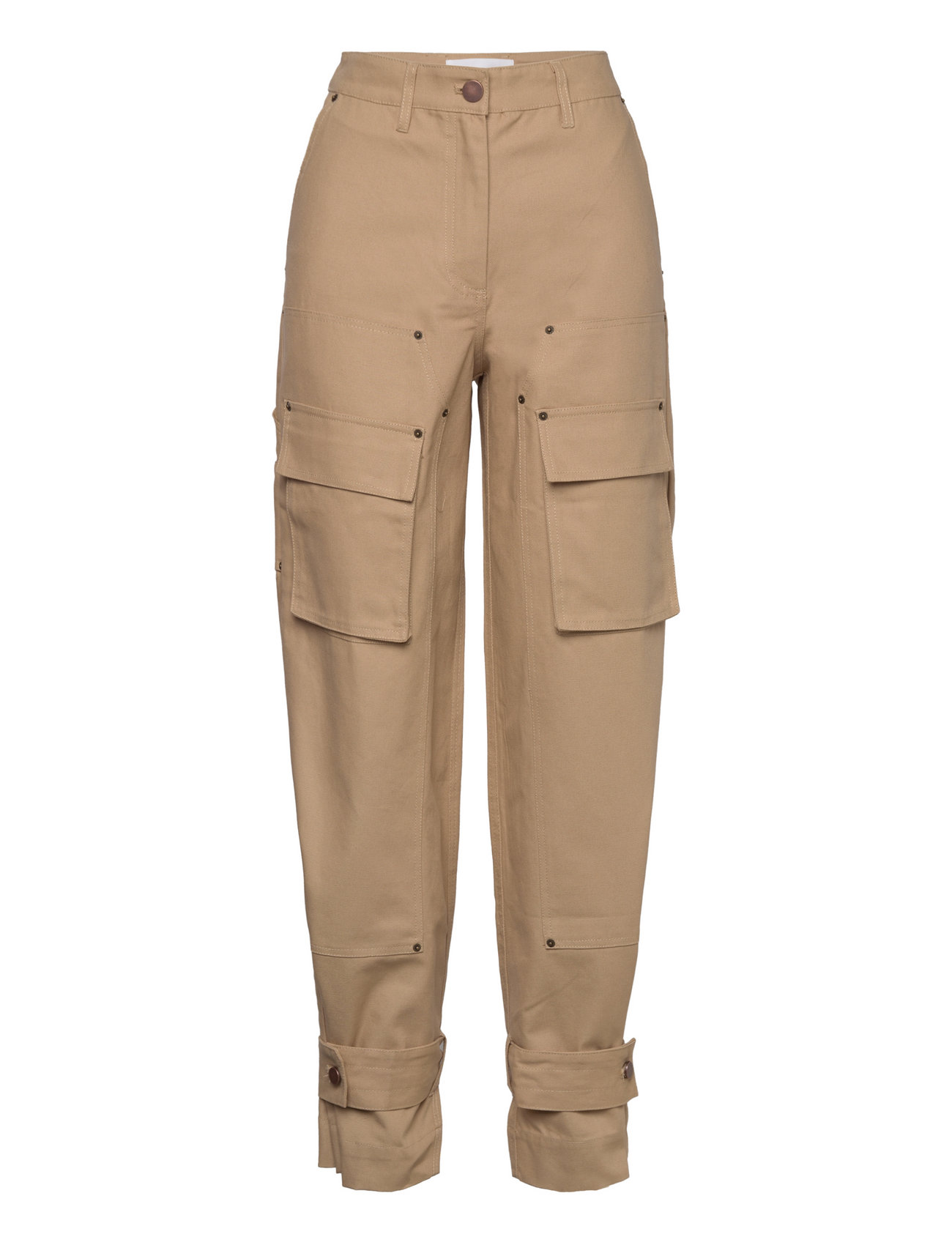 Canvas Cargo Pants Brown REMAIN Birger Christensen