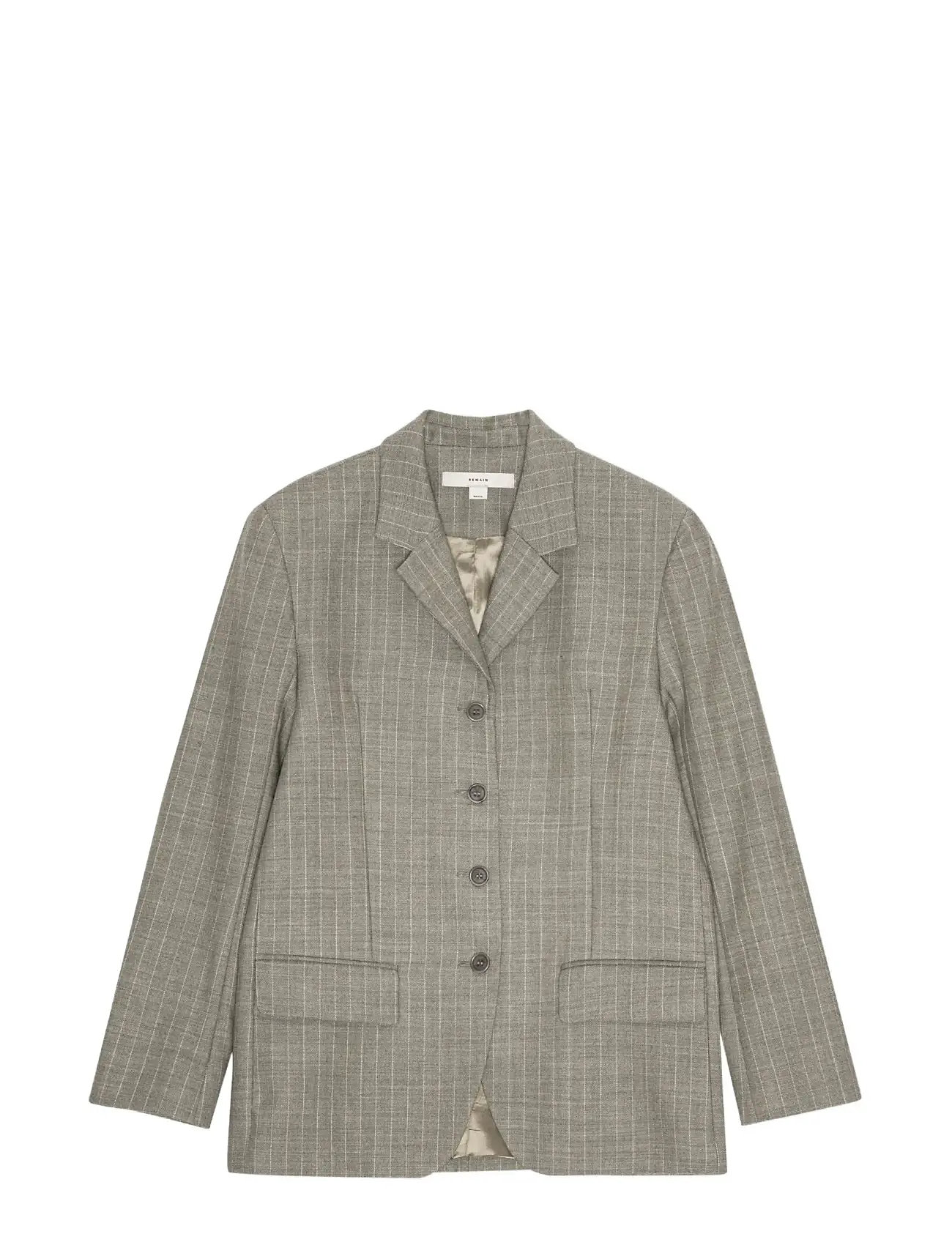 REMAIN BIRGER CHRISTENSEN Boxy Oversized Blazer Grau - 38 - Damen