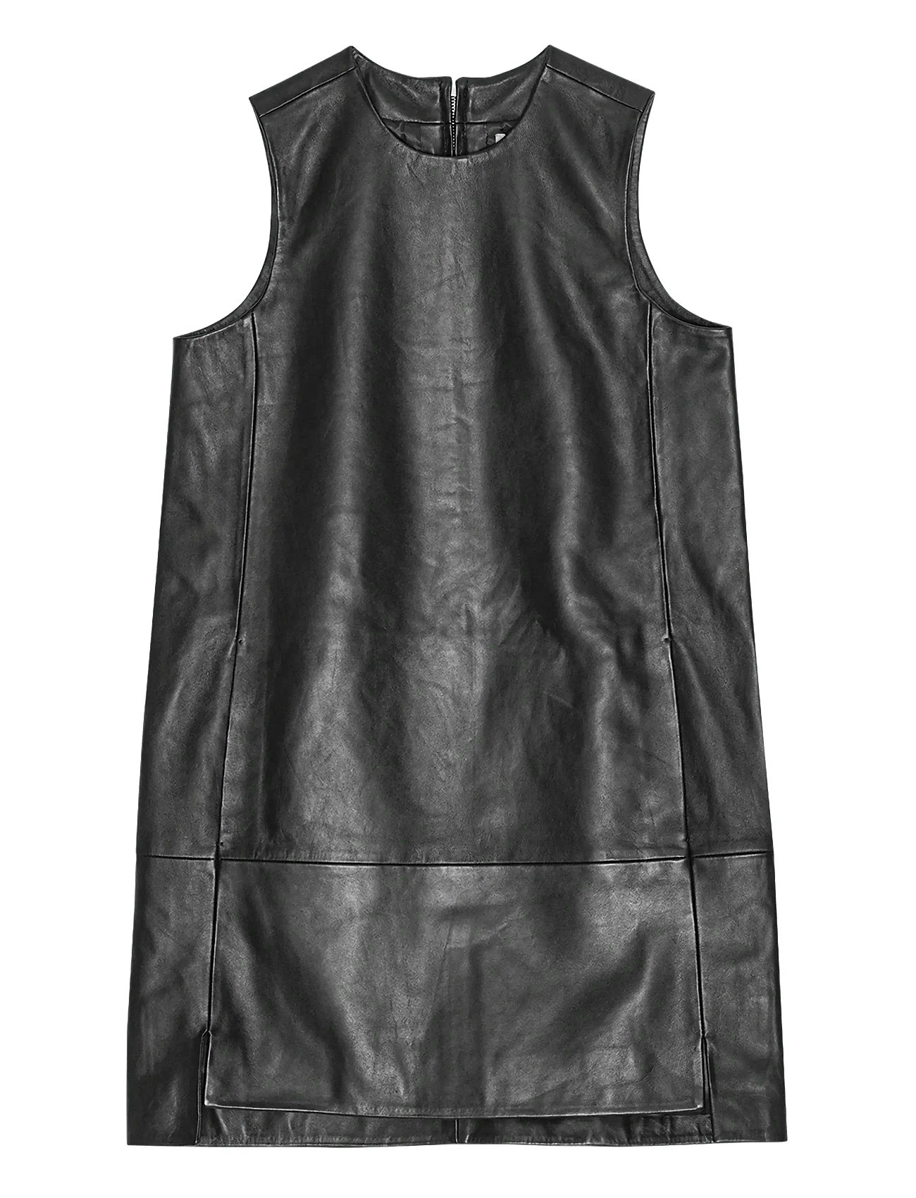 REMAIN BIRGER CHRISTENSEN Mini Leder Kleid Schwarz - 42 - Damen