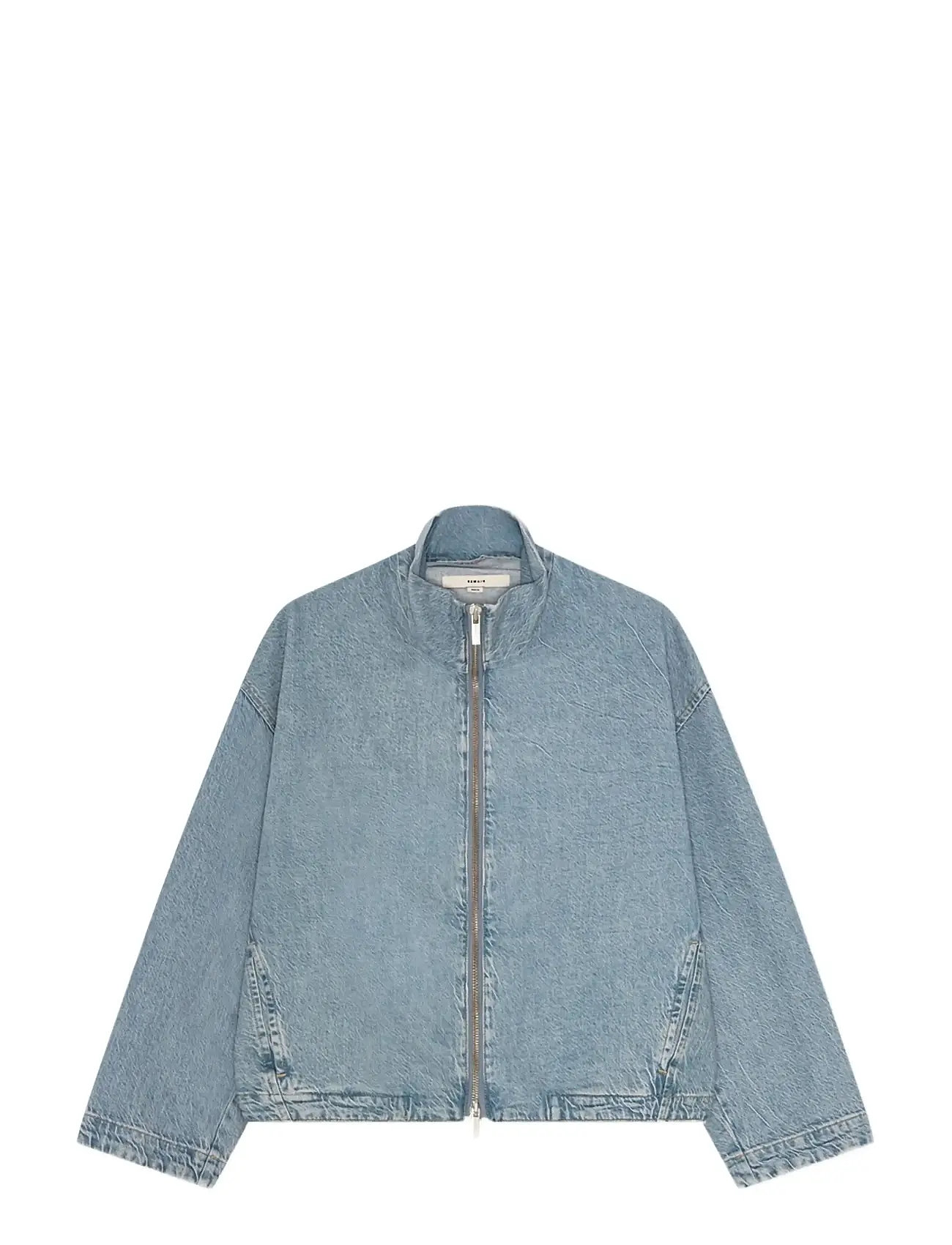 REMAIN BIRGER CHRISTENSEN Boxy Denim Jacke Blau - 34 - Damen
