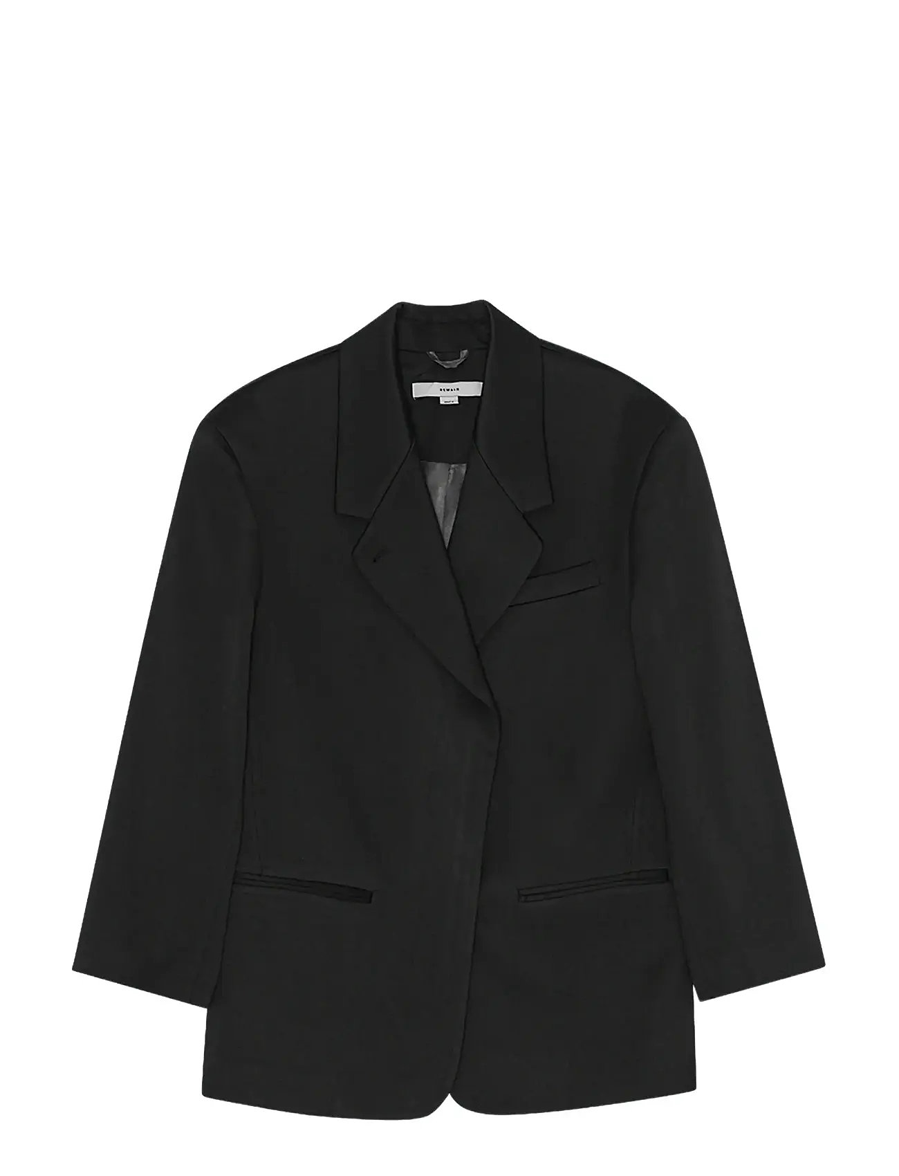 REMAIN Birger Christensen Oversized Blazer, 40, Black, Blazere > Blazere I Overstørrelse, Dame