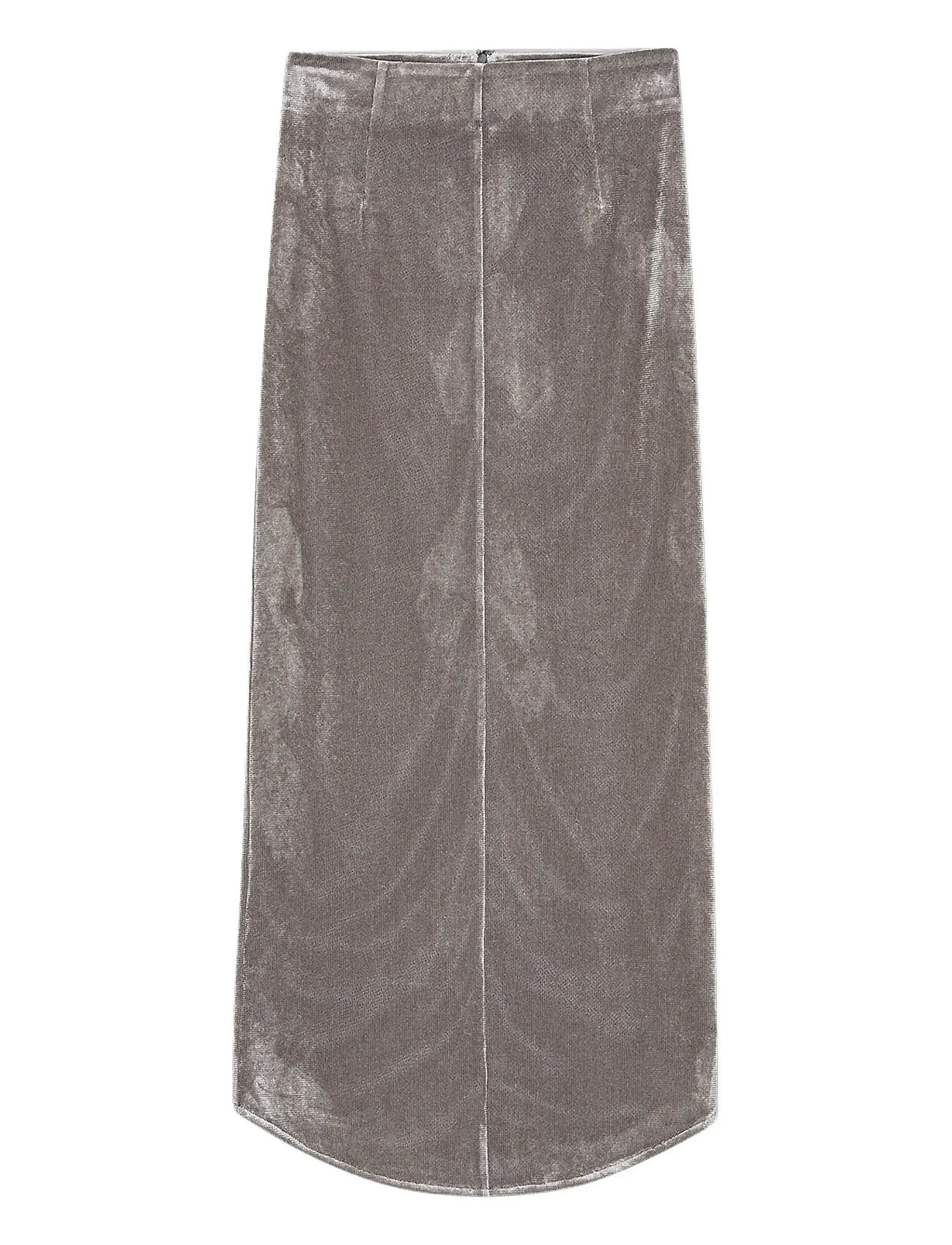 REMAIN BIRGER CHRISTENSEN Samt Mesh Rock Grau - 40 - Damen