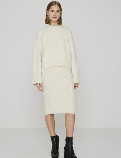 REMAIN Birger Christensen Skirt Soft Knit - Midi skirts - Boozt.com