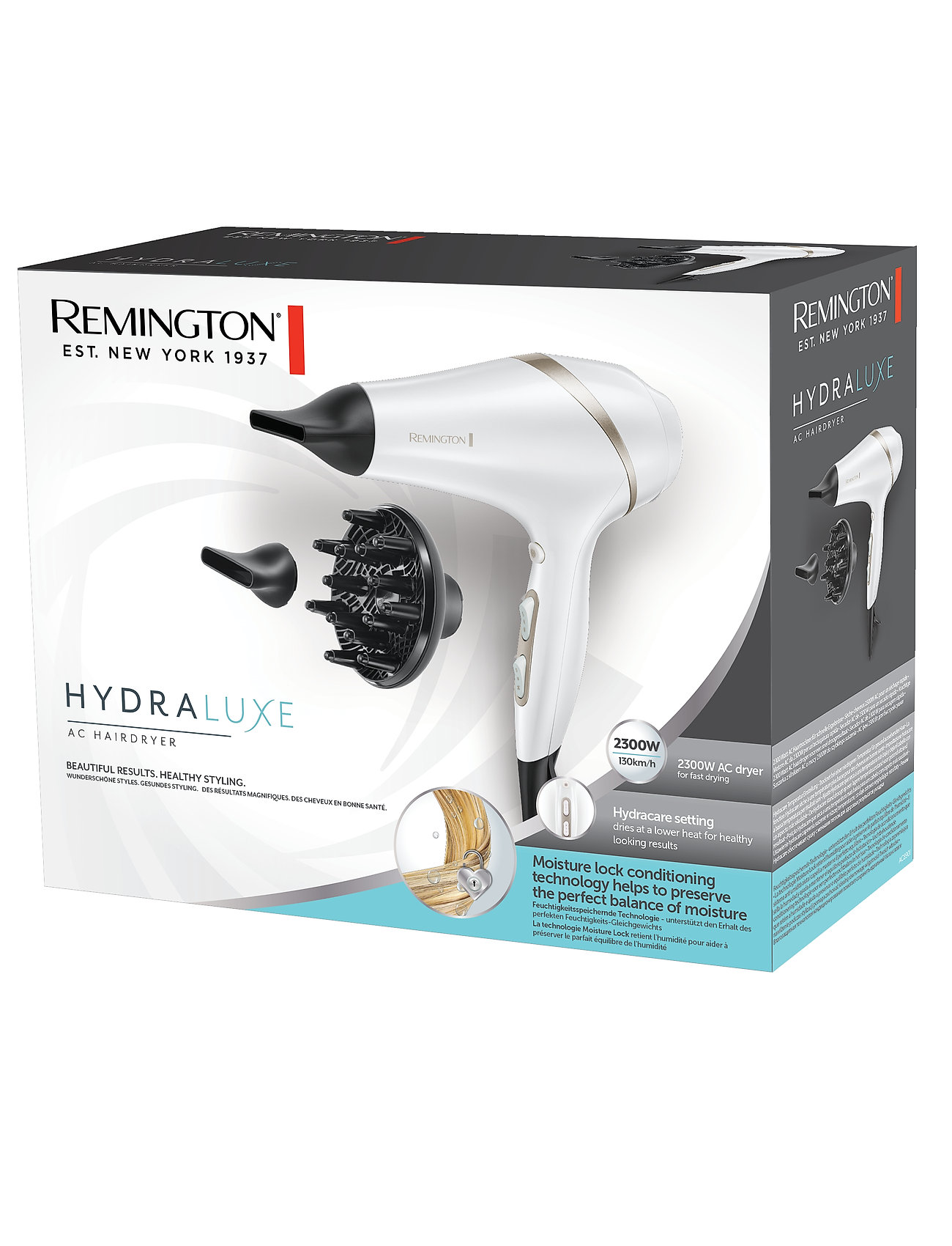 remington hydraluxe hair dryer