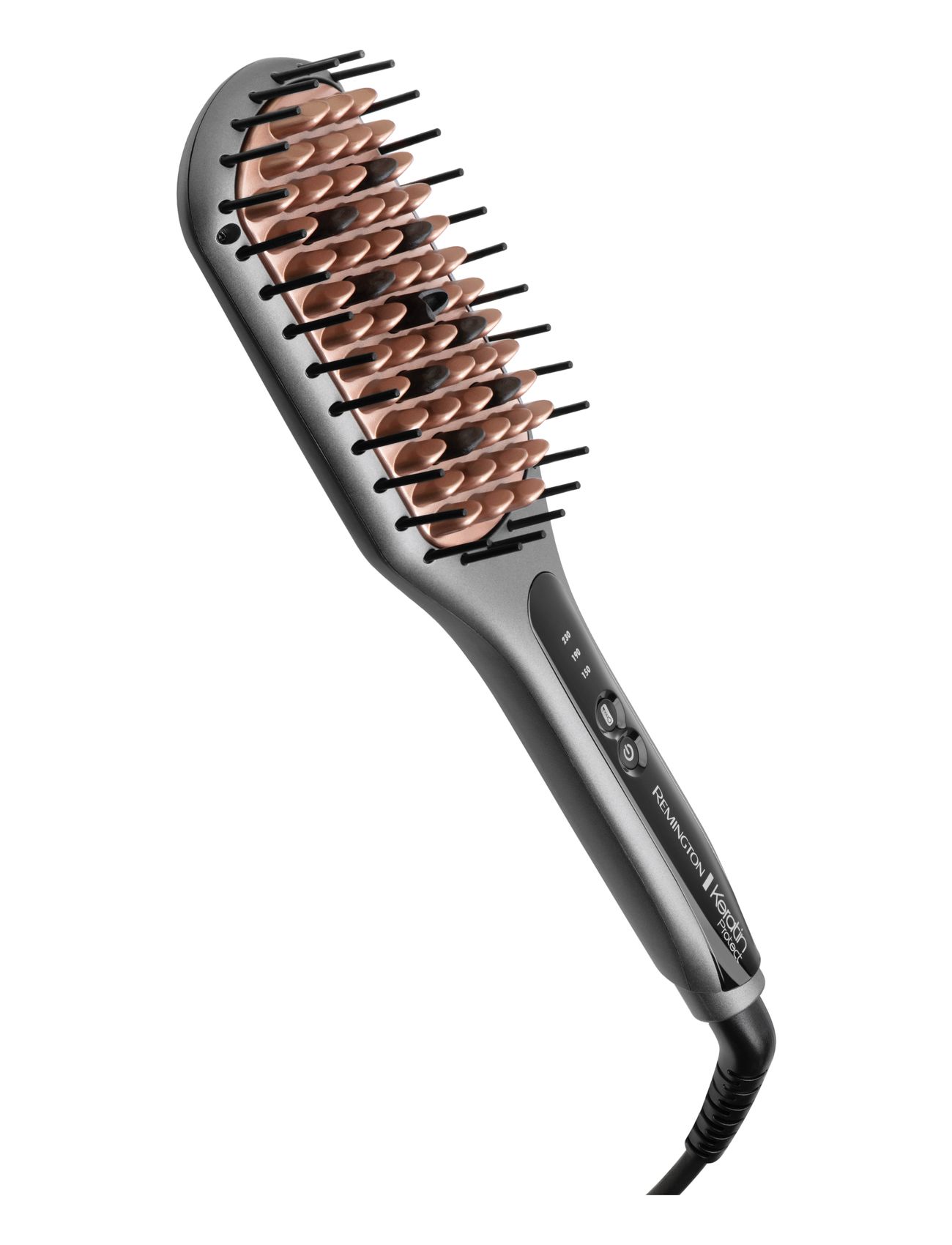 Keratin Pro. Straight Brush Beauty Women Hair Tools Heat Brushes Nude Remington