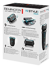 Remington - F6000 Style Series Aqua Foil Shaver - rakapparat - clear - 11