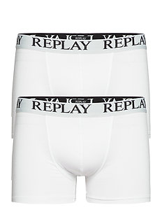 Replay 3-Pack Classic Logo Mens Briefs Black/White/Grey 