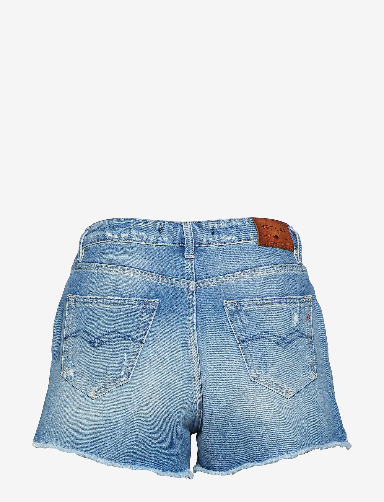 replay denim shorts