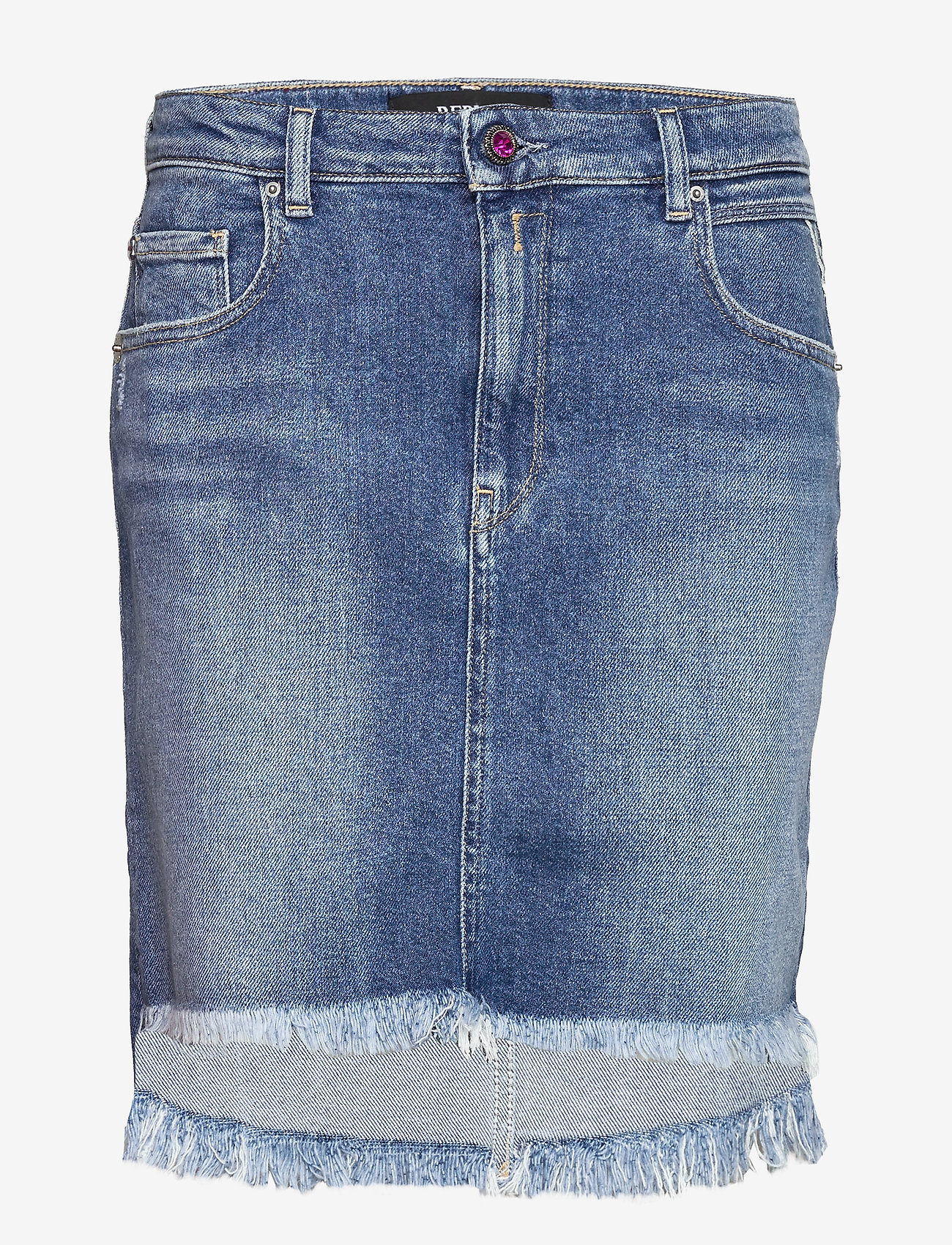 replay denim skirt