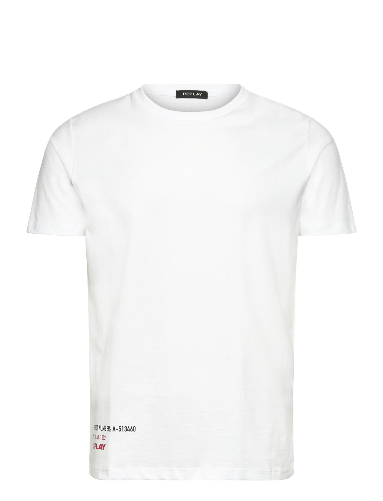 REPLAY T-Shirt Relaxed Weiß - XXL - Herren