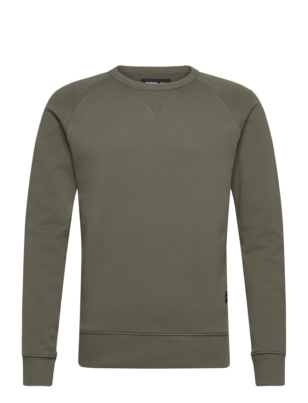 Replay Jumper Regular, S, Khaki green, Sweatshirts & Hættetrøjer > Sweatshirts, Herre