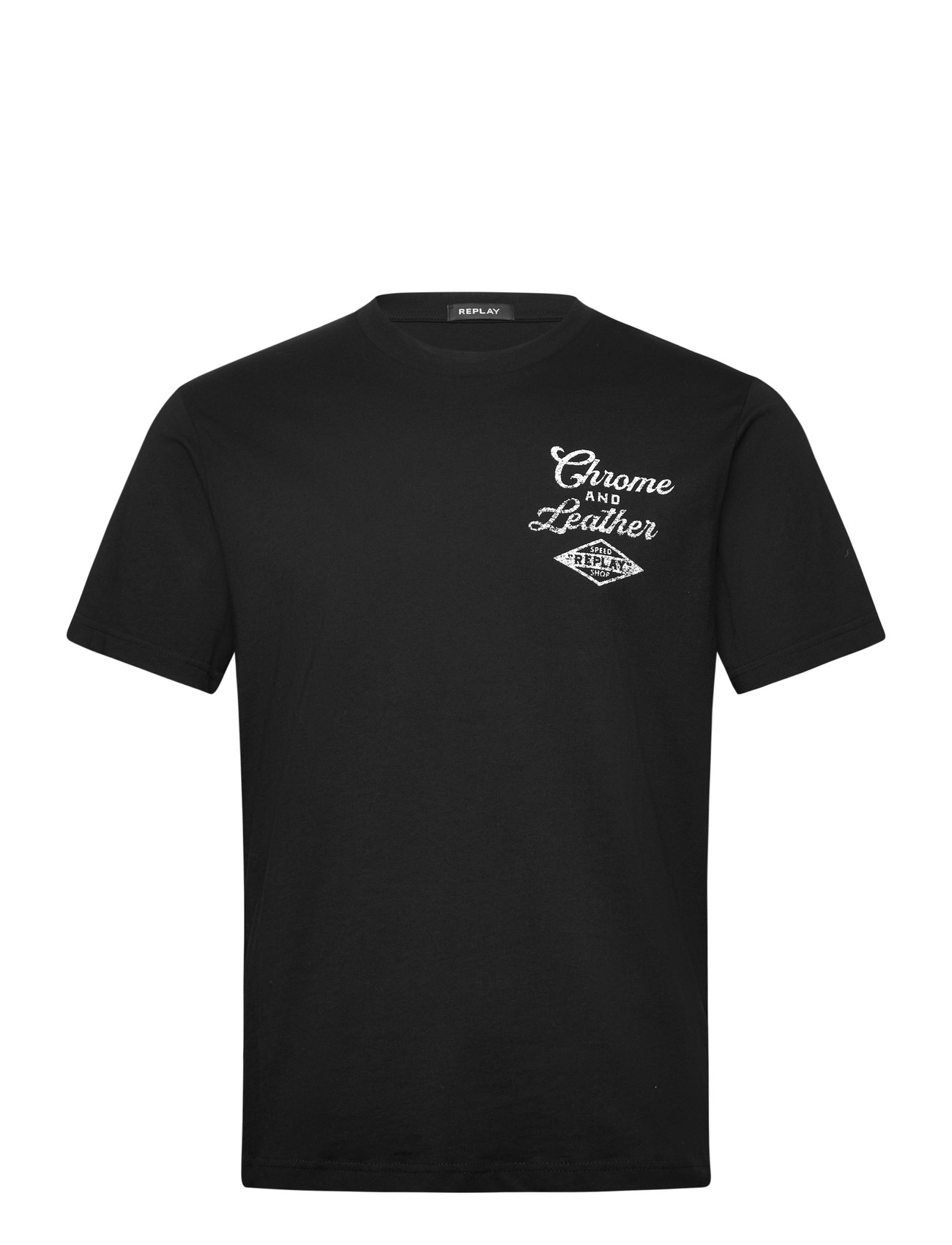 REPLAY T-Shirt Regular Schwarz - XXL - Herren