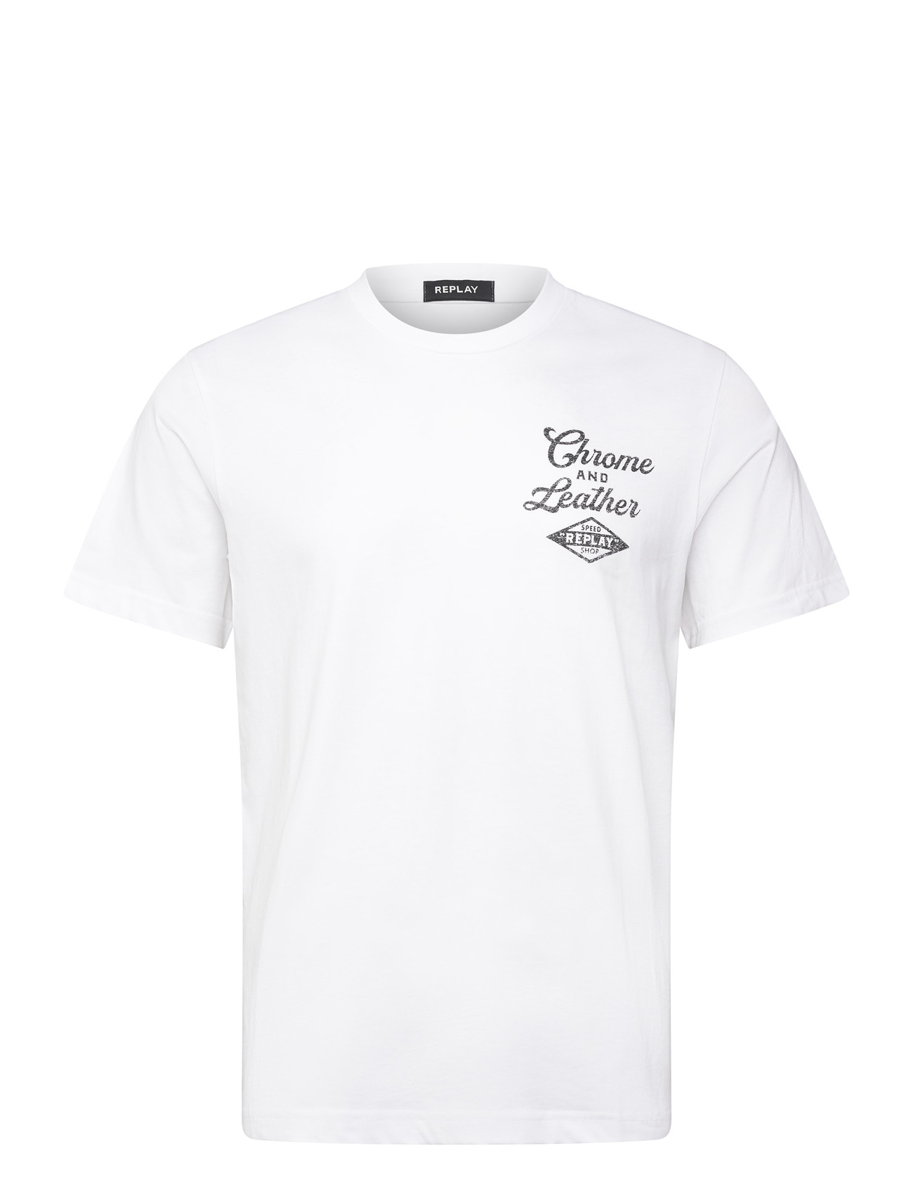 REPLAY T-Shirt Regular Weiß - L - Herren