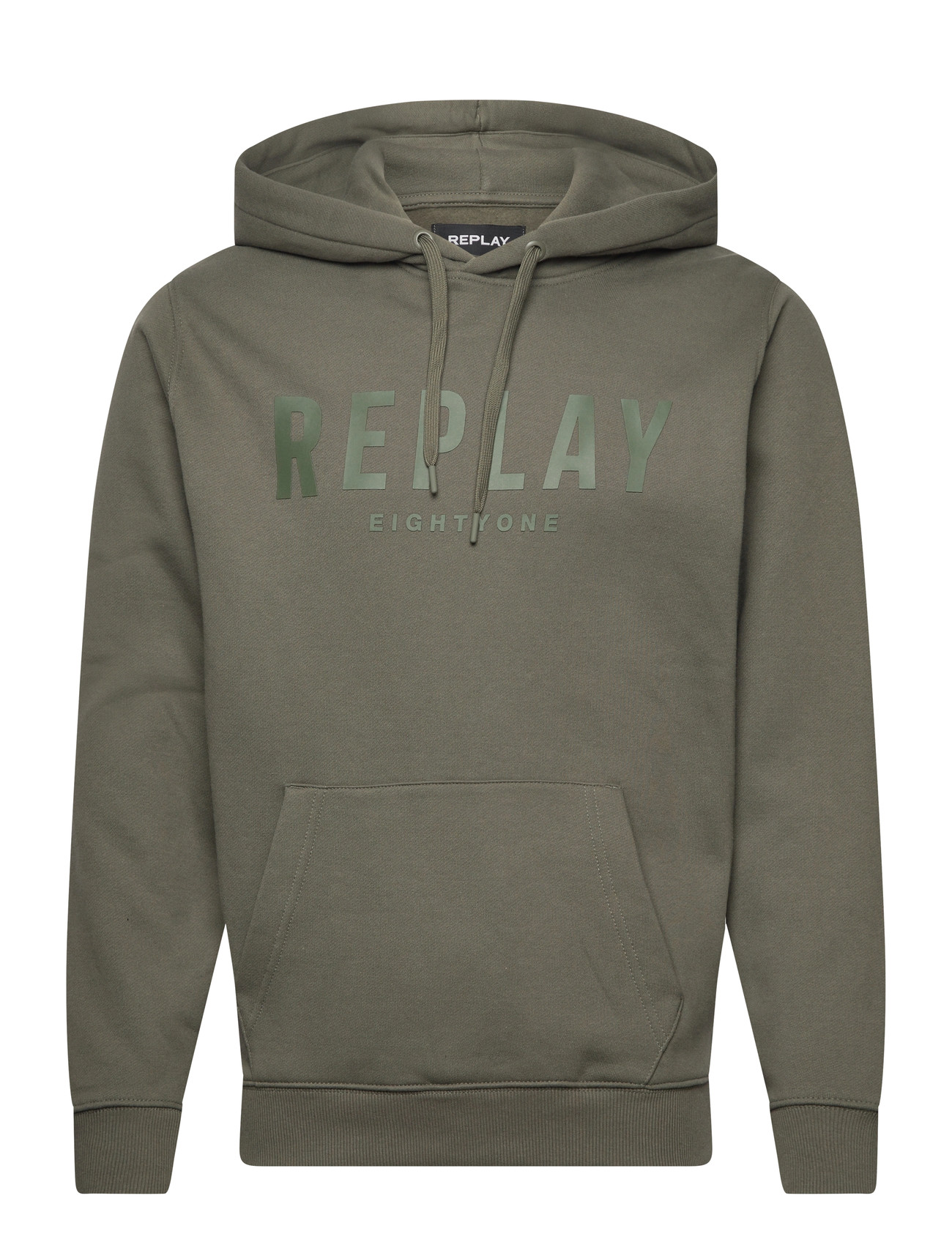 Replay Jumper Regular, XL, Green, Sweatshirts & Hættetrøjer > Hættetrøjer, Herre