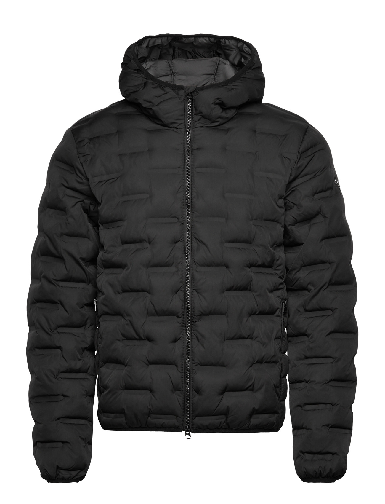 Replay Jacket Regular_Slim, XL, Black, Jakker > Vatterede Jakker, Herre