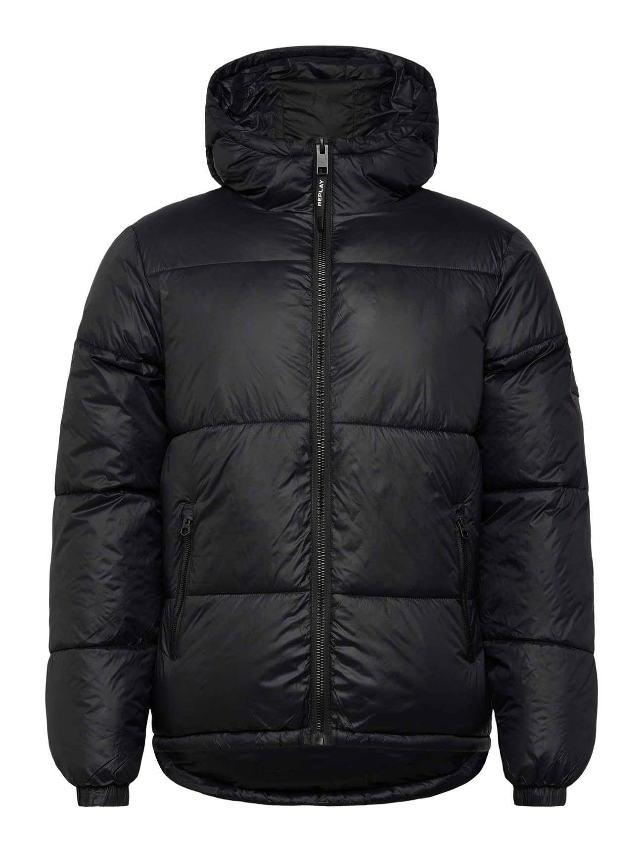 Replay Jacket, M, Black, Jakker > Vatterede Jakker, Herre