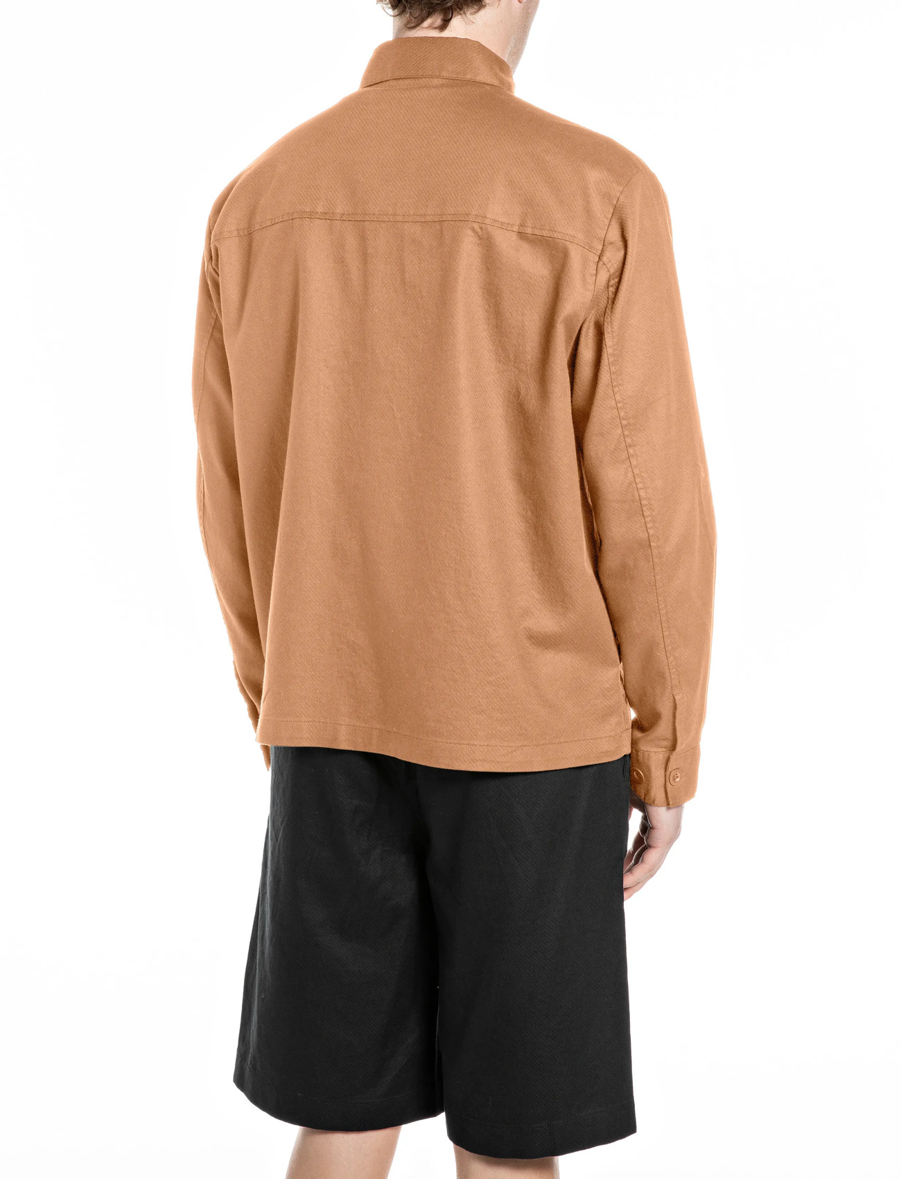 Replay Jacket Regular, L, Orange, Jakker > Lette Jakker, Herre