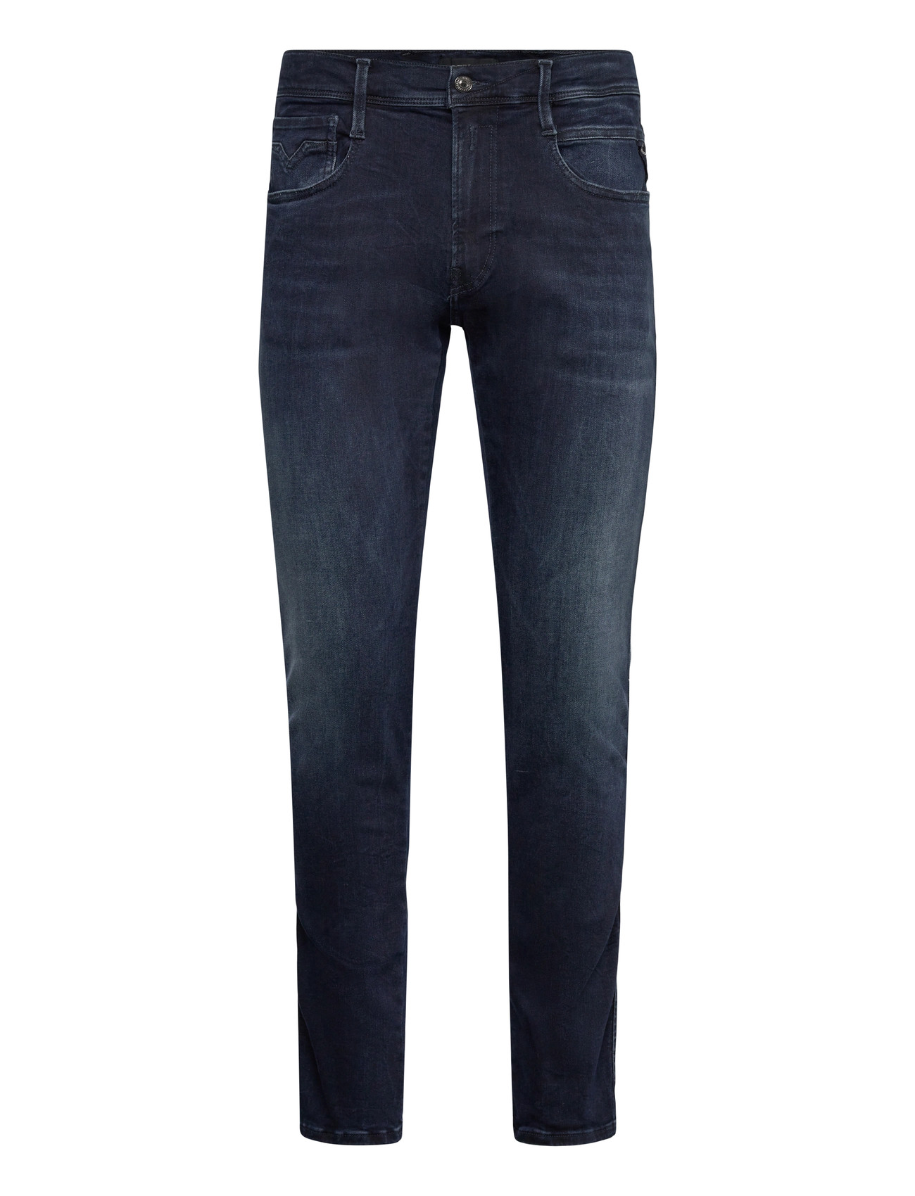 REPLAY Anbass Hosen Slim Hyperflex Original Navy - 31x34 - Herren