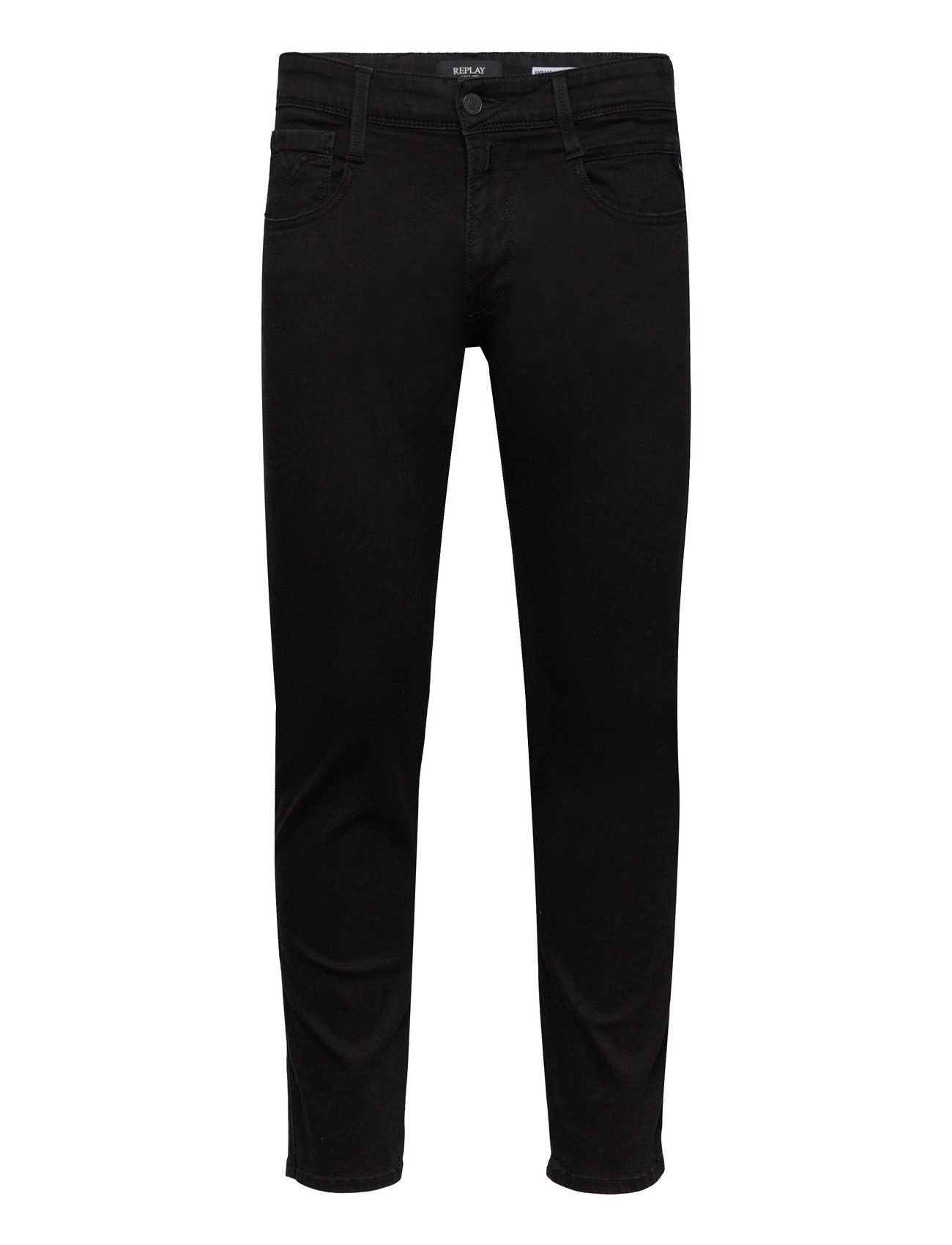 REPLAY Anbass Hosen Slim 99 Denim Schwarz - 31x34 - Herren