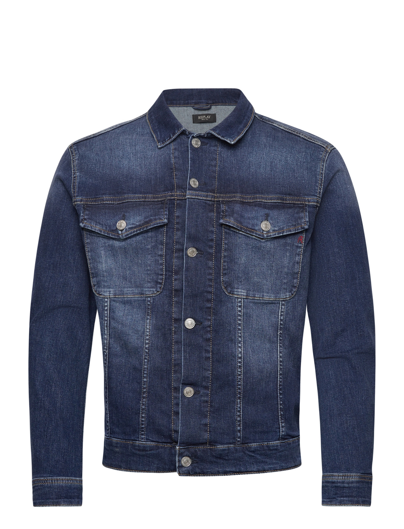 Replay Jacket, XL, Blue, Denim > Unlined Denim Jackets, Herre