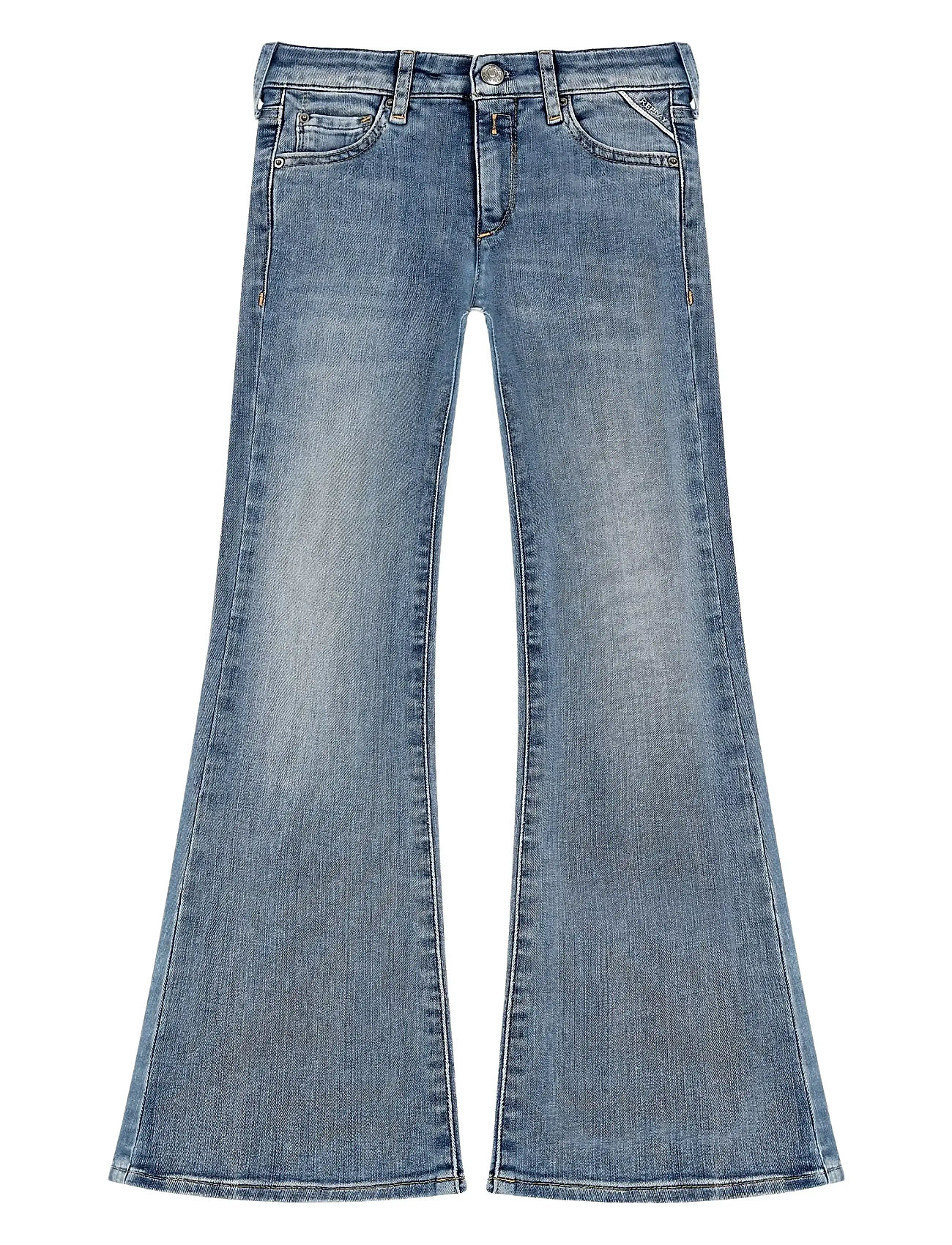 Replay Avry Trousers Flare, 128, Blue, Jeans > Bootcut-Jeans, Børn