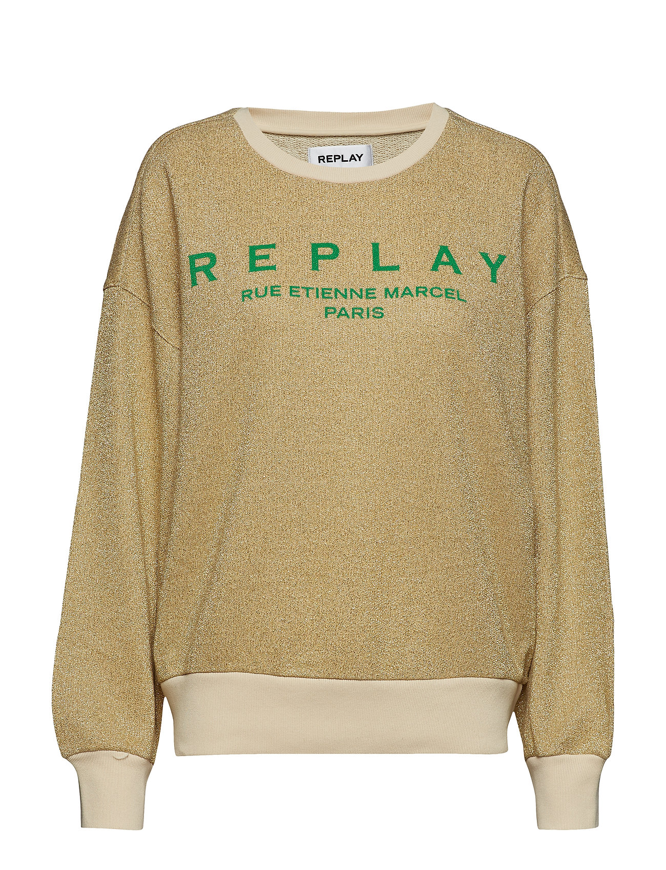 Sweatshirt Trui Met Lange Mouwen Geel Replay replay kopen in de aanbieding Sweatshirt Trui Met Lange Mouwen Geel Replay replay kopen in de aanbieding