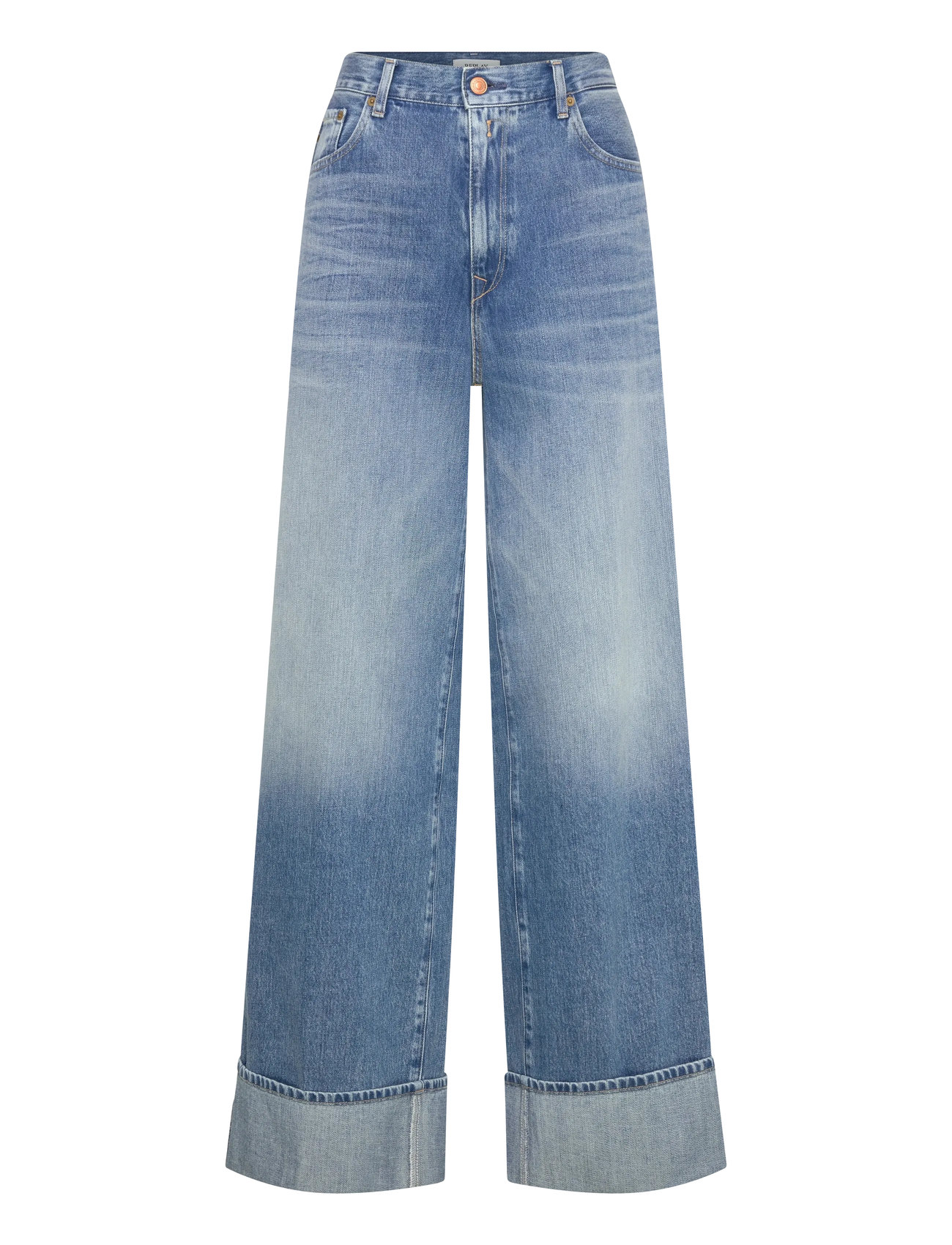 REPLAY Nalaja Hosen Wide Bein Blau - 30x30 - Damen