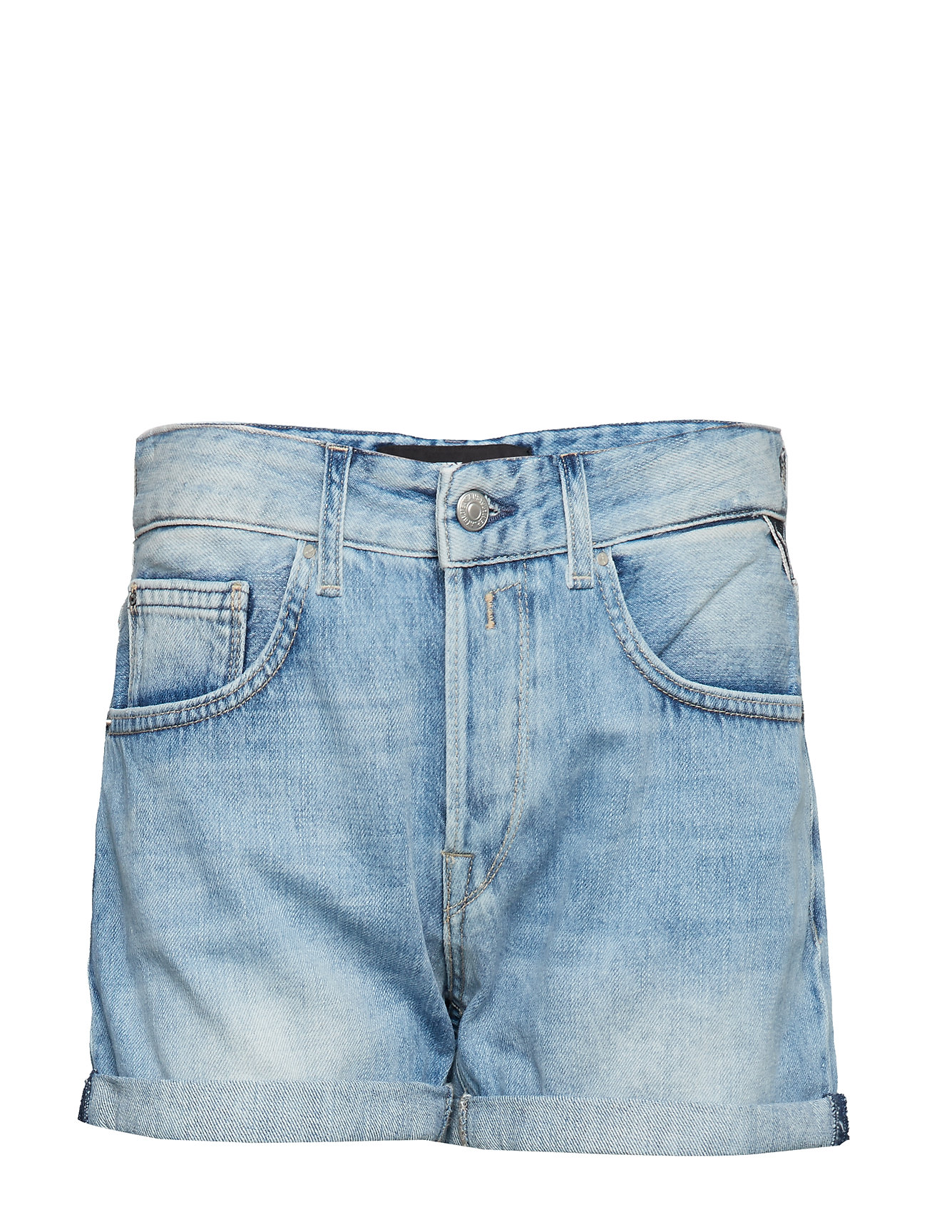 replay denim shorts