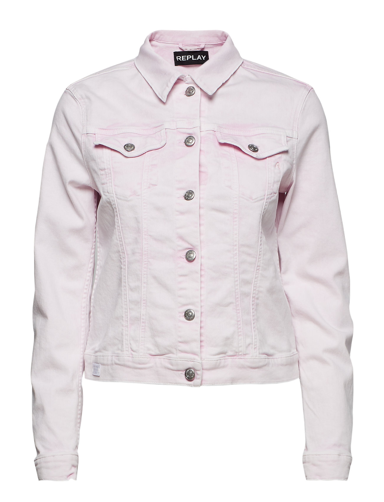 Jacket Jeansjack Denimjack Roze Replay replay kopen in de aanbieding Jacket Jeansjack Denimjack Roze Replay replay kopen in de aanbieding