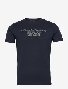 T-Shirt - t-shirts à manches courtes - aviator blue
