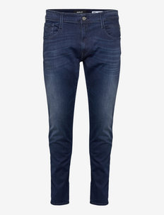 ANBASS Trousers 99 Denim - slim fit -farkut - dark blue