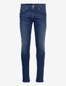 JONDRILL Trousers - skinny džinsi - dark blue
