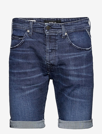 RBJ.901 SHORT Shorts 573 Clouds - jeans shorts - dark blue