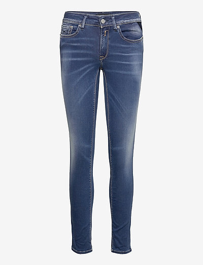 NEW LUZ Trousers Hyperflex Re-Used XLite - jeans skinny - medium blue