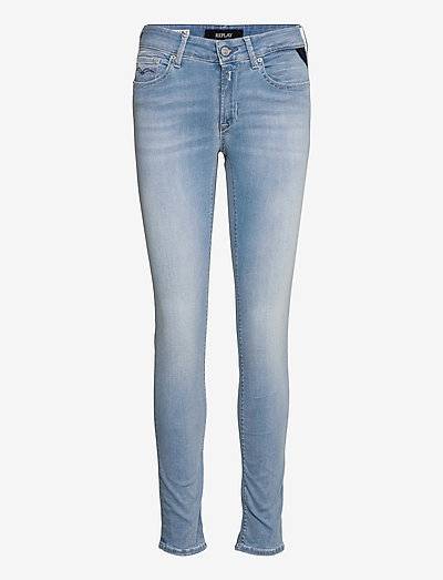 NEW LUZ Trousers Hyperflex Re-Used XLite - jeans skinny - light blue