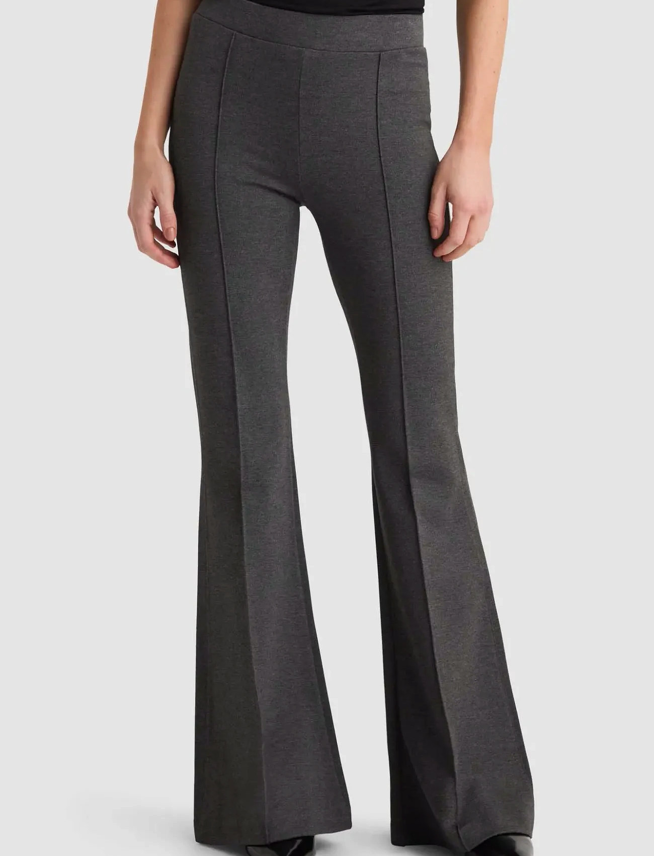 Residus Lindy Pants, S, Grey, Bukser > Flared, Dame